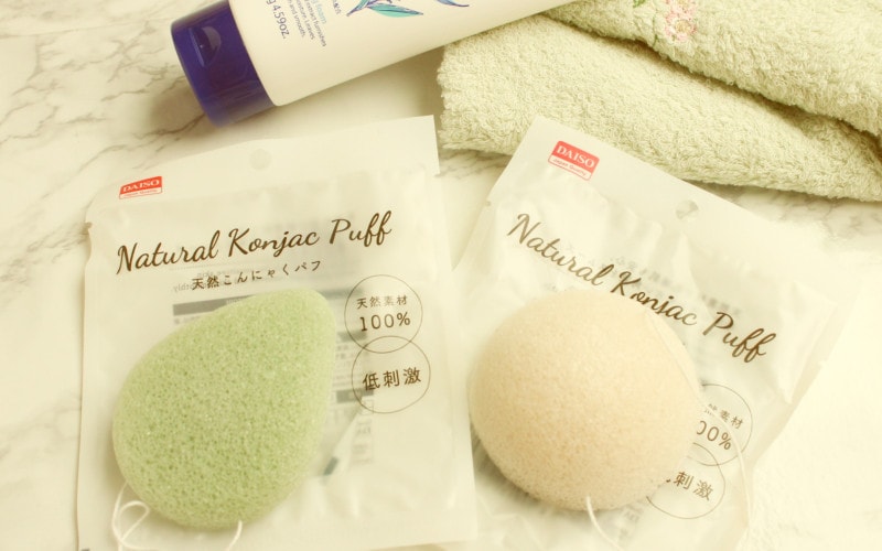 入手困難! ダイソーのこんにゃくパフは買い溜め推奨