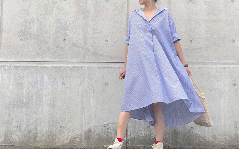 1人1枚は必須!? 秋まで使えるユニクロのAラインワンピ