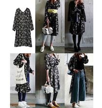 着回しは無限大？　GUのフラワーシャツワンピは使い勝手良すぎる