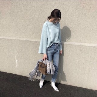 話題のGU990円ニットの新作！　ケーブルセーターが可愛すぎ！