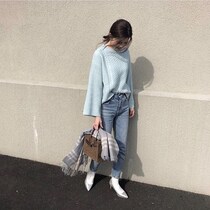 話題のGU990円ニットの新作！　ケーブルセーターが可愛すぎ！