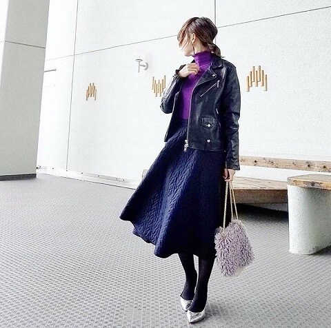 ユニクロのキルトスカートでカジュアルもエレガントもゲット!