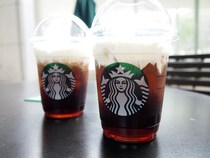 スタバの新スタイル！　コールドブリュー クリームフロート