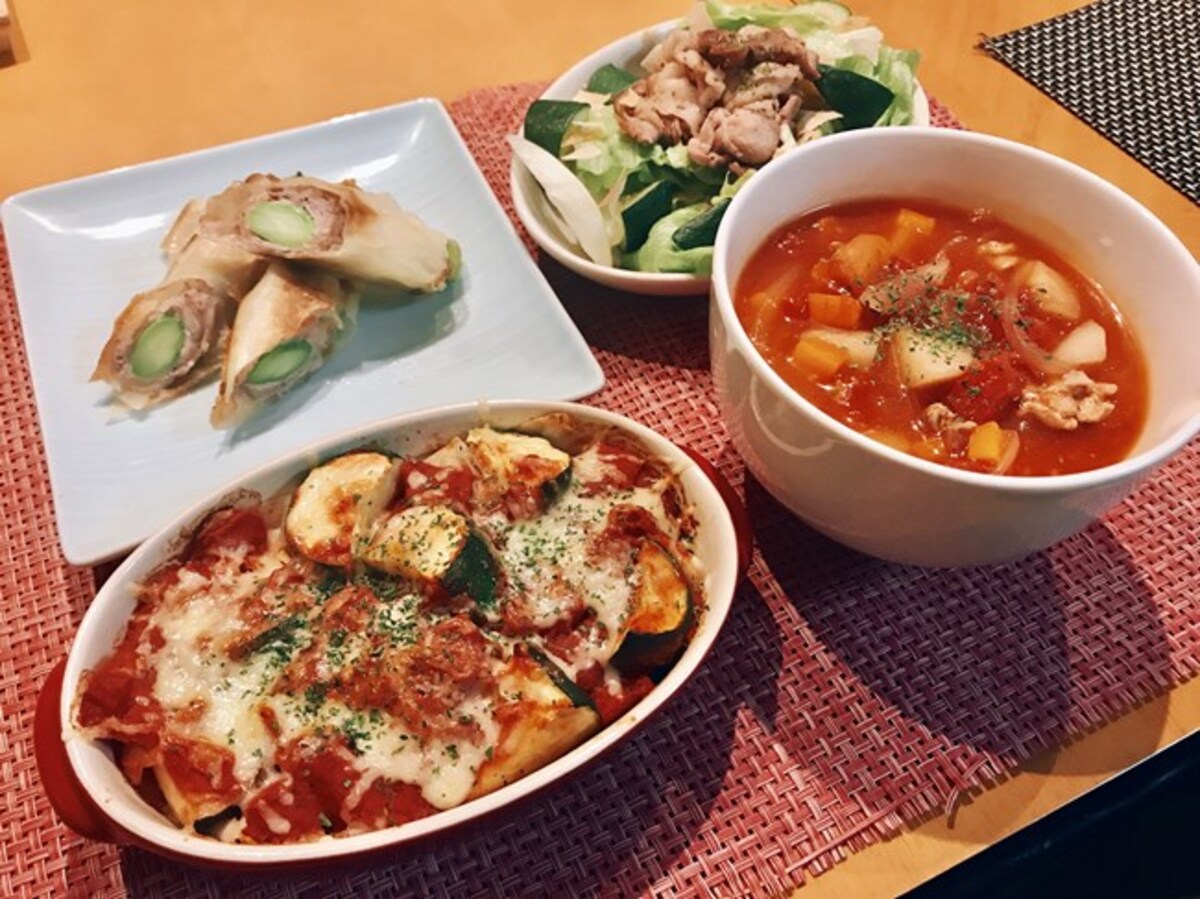 お財布が苦しい時の強い味方！　豚こま肉で簡単フルコースを作ろう！