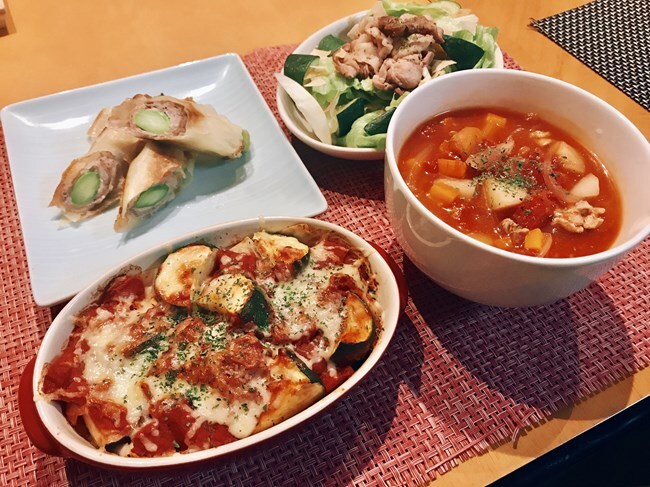 お財布が苦しい時の強い味方！　豚こま肉で簡単フルコースを作ろう！