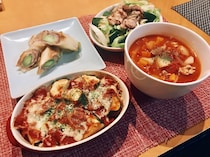 お財布が苦しい時の強い味方！　豚こま肉で簡単フルコースを作ろう！