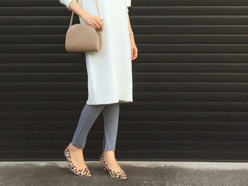 着痩せコーデも楽しめる！　着回し力抜群のGU「リブレギンス」