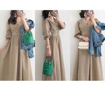 細見えが叶う！ 大人かわいいfifthのウエストギャザーワンピース