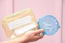 夏っぽさ全開！キャンドゥの「クリアケース」が大活躍の予感♪