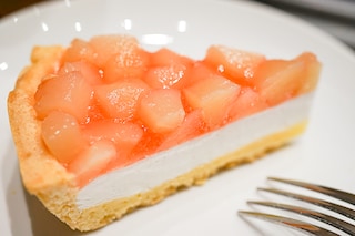 フラペだけじゃない！「ピーチミルクタルト」も絶品なのです！