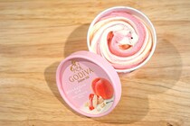 1個356円！コンビニで買えるゴディバアイス新作はホワイトチョコ＆ピーチ