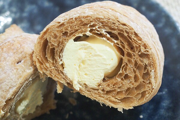 「冷やして食べるパイコロネ」に新作・マロンクリームが登場!