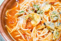 魚介たっぷり！セブンの「唐辛子の辛みがきいたペスカトーレ」は本格的な味わいでした