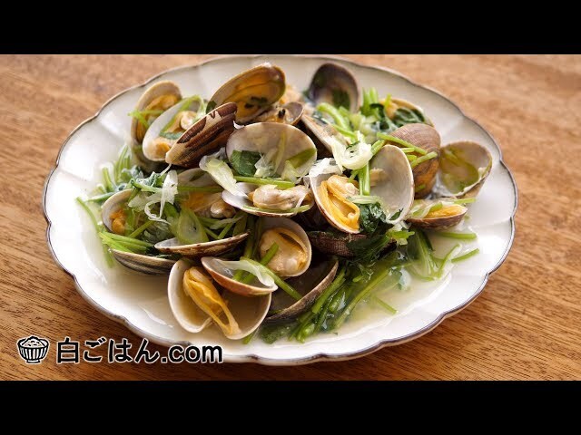 【動画】お酒のともに！お好みの具材を合わせて調理できるあさりの酒蒸しの作り方！