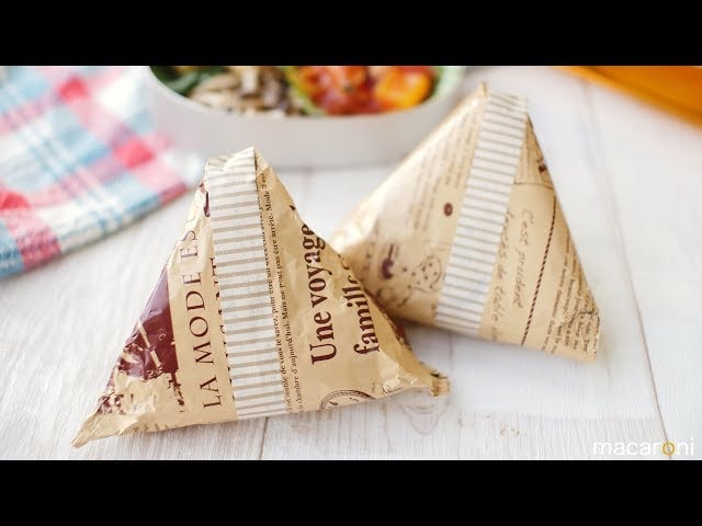 アルミホイルで簡単にできる！コンビニみたいな海苔パリパリおにぎり！