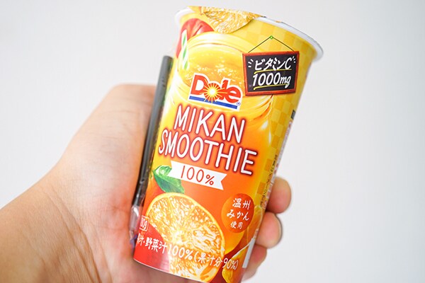 ビタミンC1000mg入り!Doleのミカンスムージーは甘酸っぱ系!