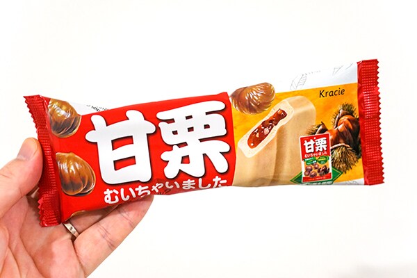 「甘栗むいちゃいました」のアイスバーがファミマに売ってるんだけどやばくない？