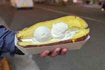 焼き芋丸ごと！「tapi-mo」の焼き芋スイーツがウマすぎて泣ける
