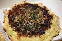 えび＆いかがたっぷり！ファミマの冷凍お好み焼に大満足！