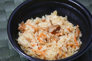 この「おこわ」、約５分で作りました