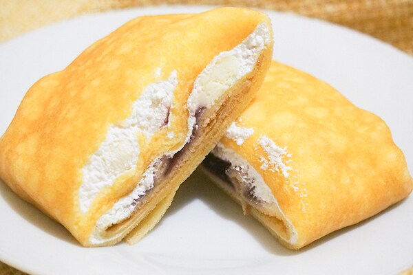 ファミマの新作クレープは爽やか系！もちもち食感もGoodです！