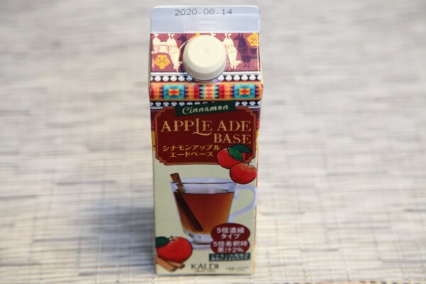 【カルディ】自宅で本格カフェ気分!アップルシナモンエードが最高に美味しい