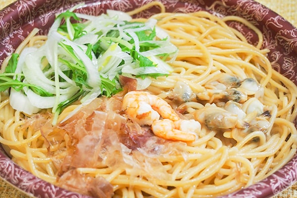 ダブルのだしが最高!ローソンの和風パスタは一度食べるべし!