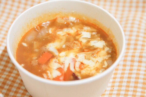 【244kcal】チーズタッカルビがスープになった!?