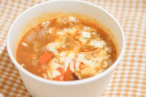 【244kcal】チーズタッカルビがスープになった!?