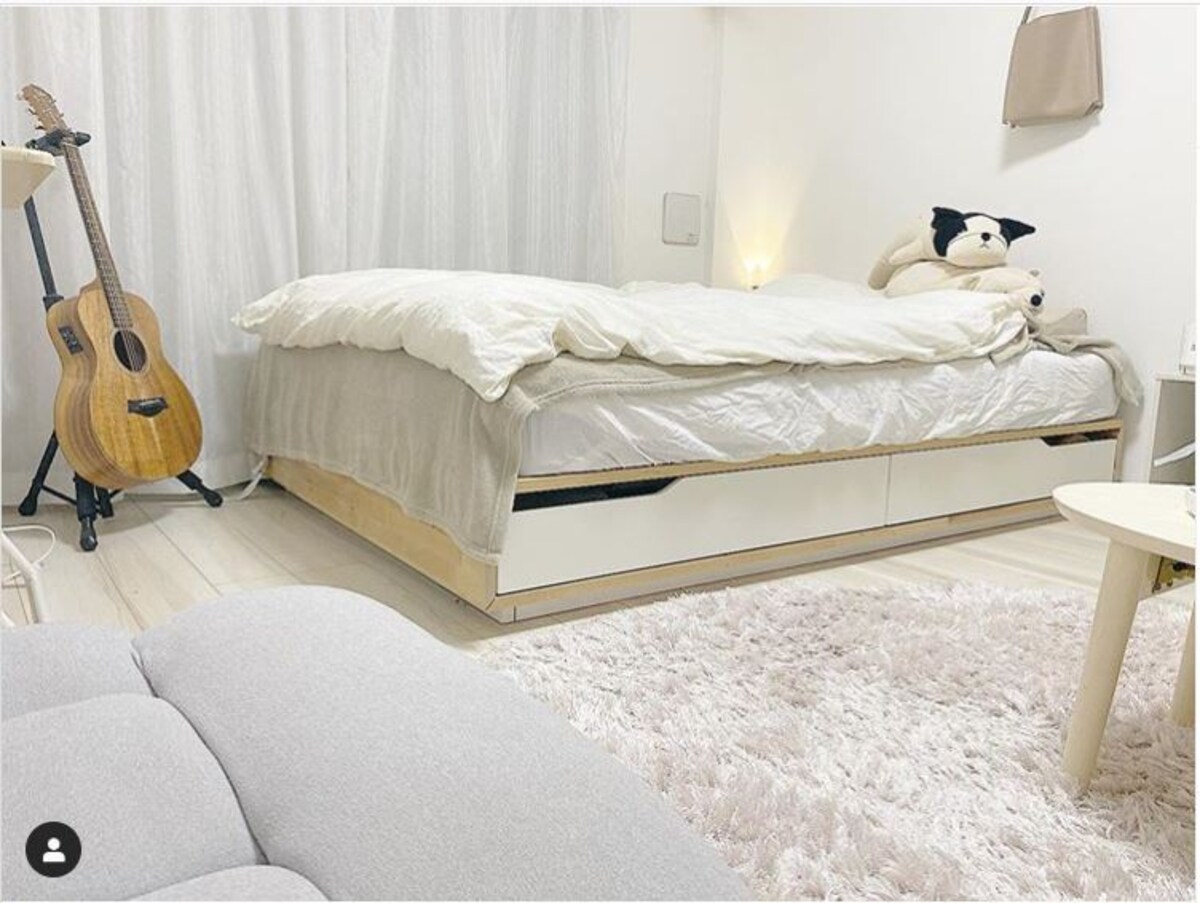 収納ベッドで寝室おしゃれ見え！選び方と収納アイデアを徹底解説