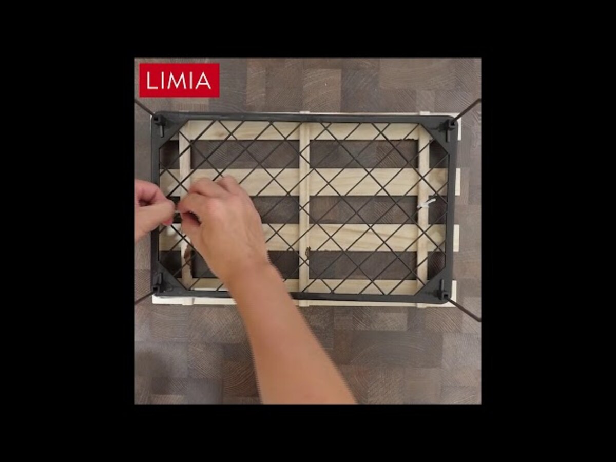 【動画】釘やネジを使わない！結束バンドで簡単ミニテーブルをDIY