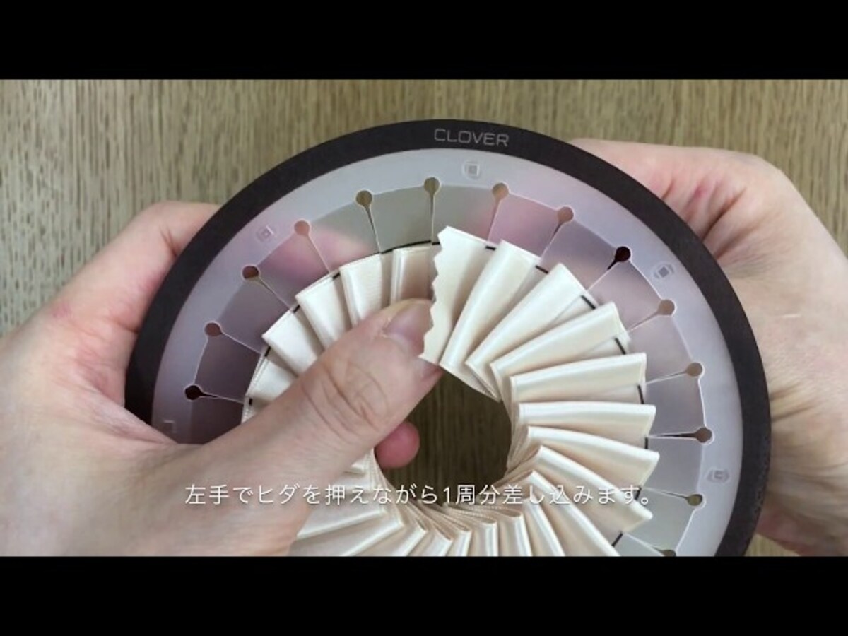【動画】キットがあるからとっても簡単♪花びらのような勲章「ロゼット」づくり