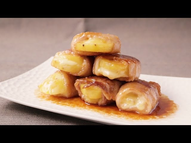 【動画】簡単美味しい!じゃがいもとチーズの肉巻きの作り方