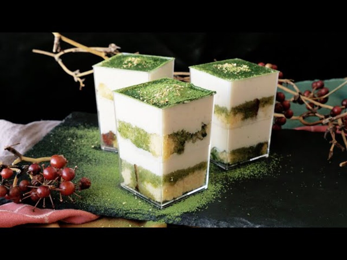 【動画】罪悪感なし！？豆腐を使った抹茶ティラミス