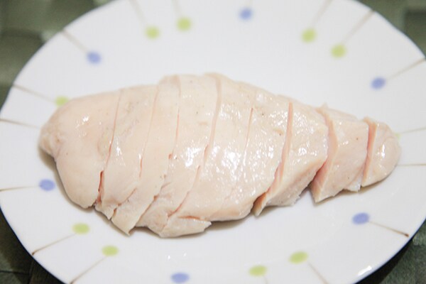 ありがとうミツカン！！ サラダチキンにかけるだけで「よだれ鶏」に！