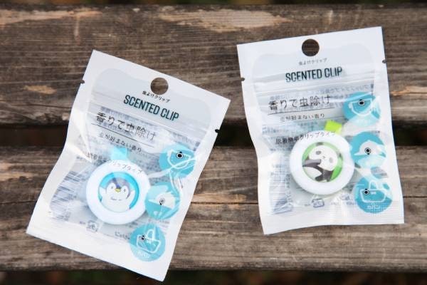 バッグ・帽子・ポケットに！キャンドゥの○○はクリップで虫除け！
