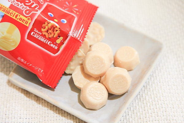 「ミルキー」のち「キャラメルコーン」　人気菓子のコラボチョコを発見！