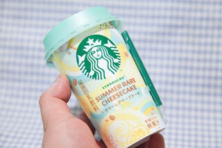 【スタバ】「サマーレアチーズケーキ」はほんのりレモン！