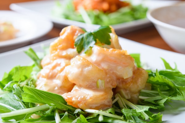 無糖練乳「エバミルク」で本格的な仕上がり! エビマヨの作り方