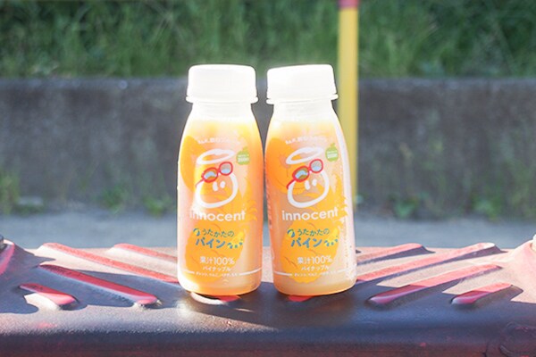 1本で200g以上!? 手軽にフルーツを摂れる「イノセント」にパイン登場！！