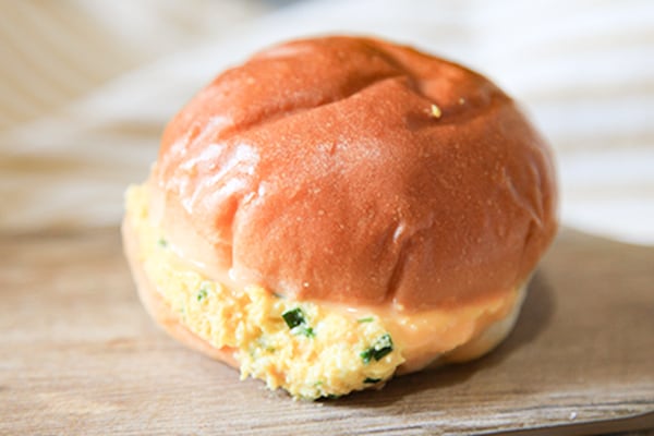 たまごがふわとろ!パティなしでもおいしいハンバーガーがあることを知りました