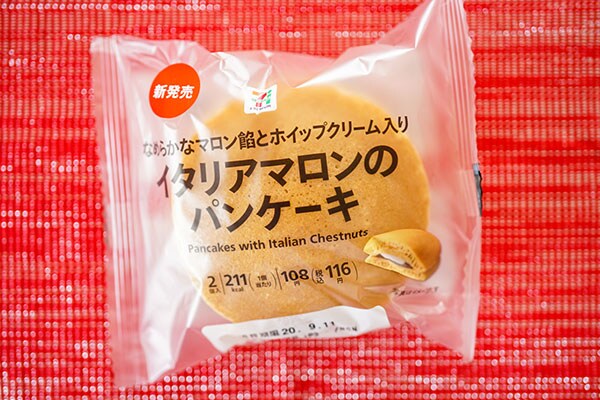 1個54円！セブンの新作パンケーキは餡とクリームで最高！