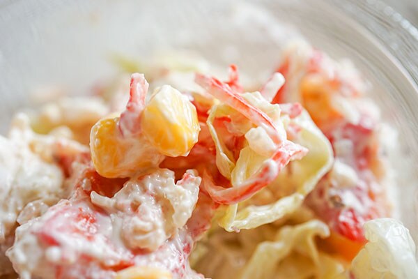 ごろごろのカニカマがたっぷり入ったセブン新商品がウマイ!