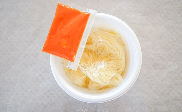 セブンで発見!糖質0g麺を食べてみた!