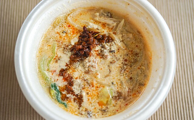 【セブン】263kcalの濃厚スープは春雨入りで満足度高め！