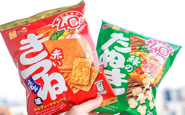 このスナック菓子、超有名カップ麺の味を再現しているんです！