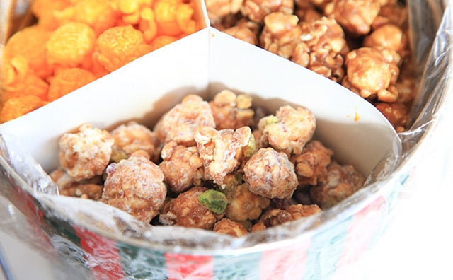 次はクリスマス!ギャレット限定ポップコーンは人気のピスタチオ!!