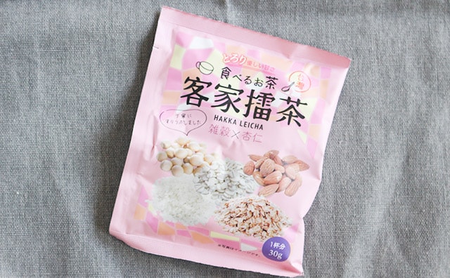 食べるお茶⁉　これひとつで満腹感がすごいんです！