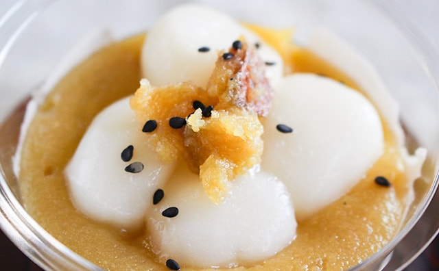 もっちり&ふんわり　食感が楽しい白玉スイーツに「蜜芋&みるく」が登場！