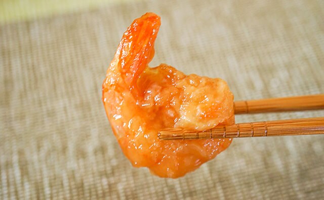 セブンの海老、殻ごと食べられて極旨!!